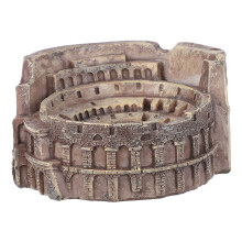OUNONA Colosseum gyantaszobrász világosbarna asztali dekoráció