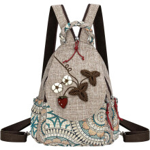 Boho crossbody schoudertas voor dames met handgeweven details