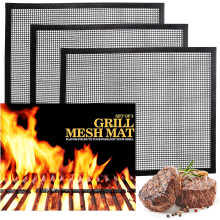BBQ-verkkomatto, tarttumaton, uudelleenkäytettävä, 16 x 13 tuumaa, 3 kpl:n setti
