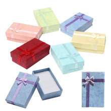 Schmuckring-Verpackungsbox, kleines Geschenk, 6 Stück
