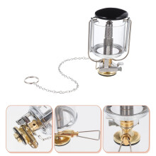 Campinglampe aus Edelstahl, 1 Set