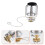 Campinglampe aus Edelstahl, 1 Set 1