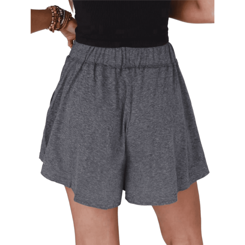 Damsportshorts Grå Storlek S