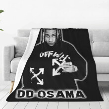 Hip Hop Osama flannel tæppe 200 x 150 cm