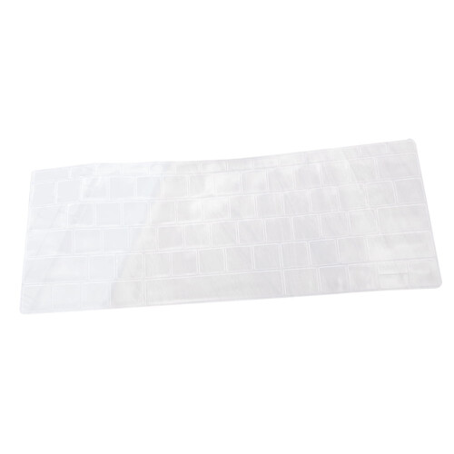 Flache TPU-Tastaturabdeckung, 1 Stück, 10,93 x 3,65 x 0,59 Zoll