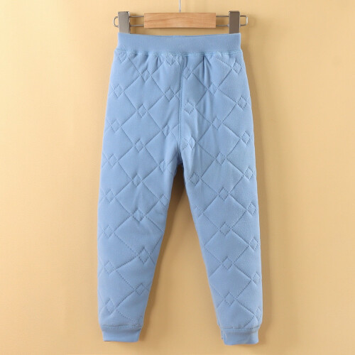 Pantaloni da neve per bambini, caldi e spessi, per l'inverno, blu, 2-3 anni 1