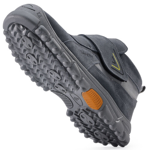 Ανδρικά slip-on παπούτσια εργασίας με ατσάλινη μύτη, αντιολισθητικά και ελαφριά 1