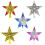 OUNONA Julgranstoppning Gyllen 7,5 cm 1