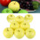 Set di mele gialle artificiali decorative (8 pezzi) 3