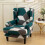 Wingback-tuolin joustava päällinen, 1 kpl 4