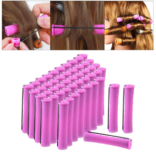 Cold Perm Rods for Hair Curling Small Medium Large 50 pcs 2