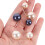 Set di 3 spille di sicurezza con perle PATKAW 2