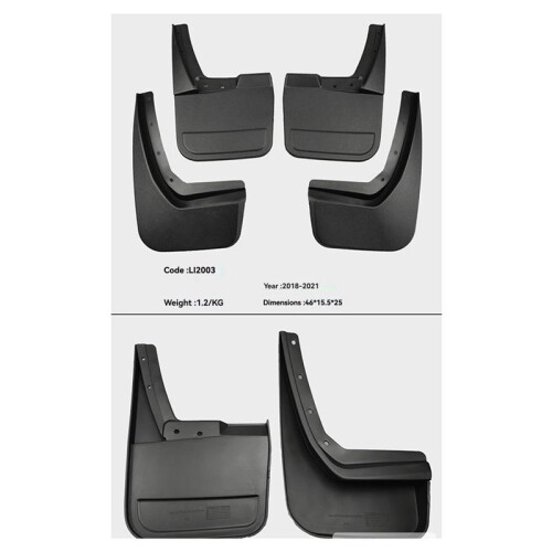 Car Mudguard Mud- Mud  Flaps with Screws for  Navigator 2018- Car Mud  Accessories 2