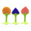 VISALY silicone baby teether set 5 pieces 5