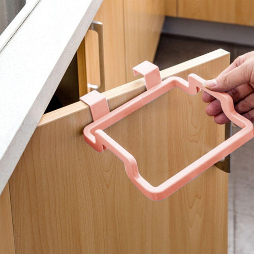 Garbage Bag Holder for Cabinet Doors Portable 1 Pack 1