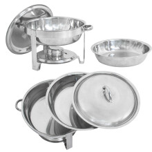 Stainless Steel Chafing Dish 5 Quart Full Size