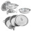 Stainless Steel Chafing Dish 5 Quart Full Size 1