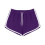 Dames hardloopshorts met hoge taille en trekkoord 1