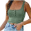 Barr barr feistithe gan muinchill le cnaipí do mhná 1
