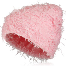 Chuarry Distressed Knit Beanie Lämmin Pörröinen Talvipipo Yksi