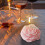Wine Red Rose Scented Candle Low-Temp Body-Safe 1 PC 4