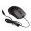Mouse con filo USB per computer e laptop, per destrorsi o mancini, nero 6