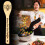 JINGXI Kitchen Table Set for 4 People Round Plate Chargers 8