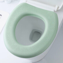 Wasbare O-vormige, langwerpige toiletbrilhoes in groen