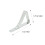 AQITTI tablecloth clips stainless steel 6-pack 3