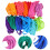 Potholder weaving loom bands multicolor 192 pcs 8