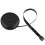 Mini auto-retracting plastic tape measure black 1-pack 5