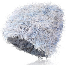 Chuarry Distressed Knit Beanie Lämmin Pörröinen Talvipipo Yksi
