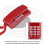 Wall Mount Landline Telephone No Caller ID 5