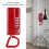 Wall Mount Landline Telephone No Caller ID 6