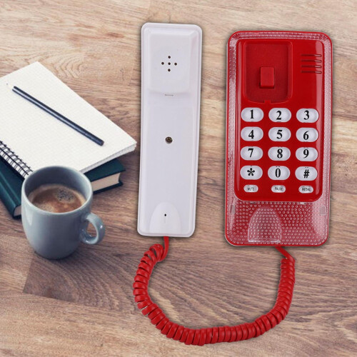 Wall Mount Landline Telephone No Caller ID 1 Unit 1