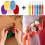 Aluminum Crochet Kit with 9 Hooks and Scissors 66 pcs 3