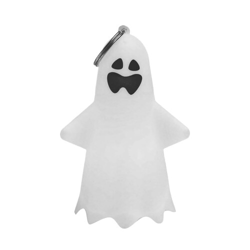 Halloween wreath plastic outdoor indoor light-up ghost 1