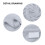 Cooling Blanket Microfiber Flannel Silver 1 Pack 6