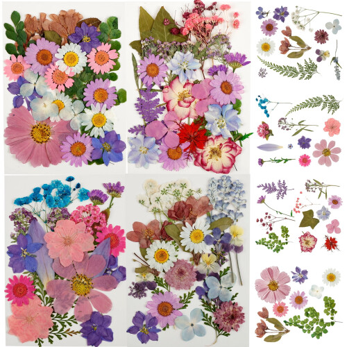 Dried Pressed Flowers for Resin Molds 90 pcs 2