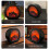 Mnjin portable fireplace battery-operated 1 unit 6