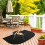 Half Round Fireplace Mat Fireproof Black 20 x 31 Inch 7