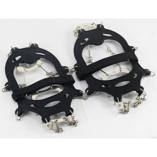 Anti-slip shoe studs with 18 steel teeth (L) 2