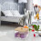 Clear acrylic cotton swab dispenser with lid 6