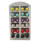 Pearl Stud Earrings Silver 12 Pairs 6 Colors 2