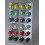 Pearl Stud Earrings Silver 12 Pairs 6 Colors 5