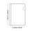 A4 transparent file folder sliding bar covers 10 pcs 2