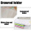A4 transparent file folder sliding bar covers 10 pcs 3