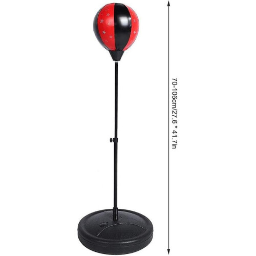 Boxing Ball Set with Gloves and Adjustable Punching Bag 1
