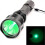 Green LED Flashlight 2000 Lumen Rechargeable Waterproof 2