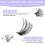 INF Individual False Eyelashes Black Model 1 4